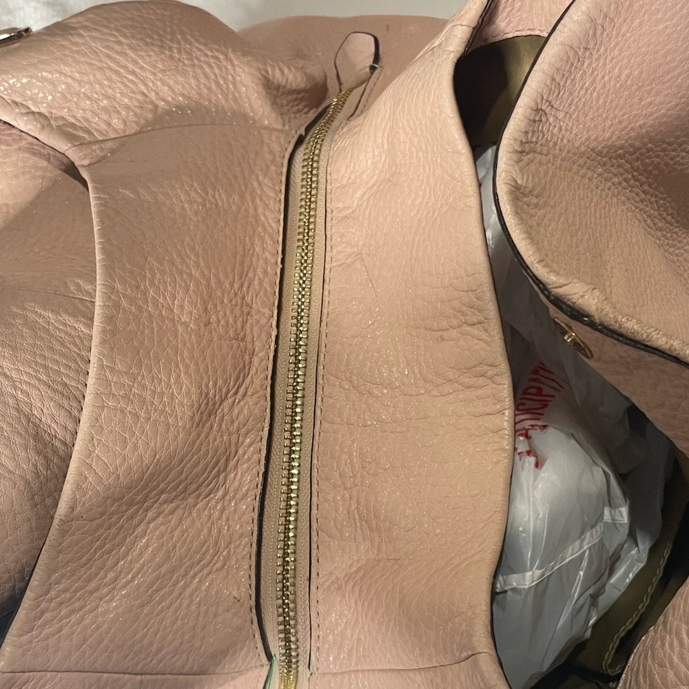 Coach Madison Phoebe Pink Leather Shoulder Bag Hobo Purse - Picture 8 of 16